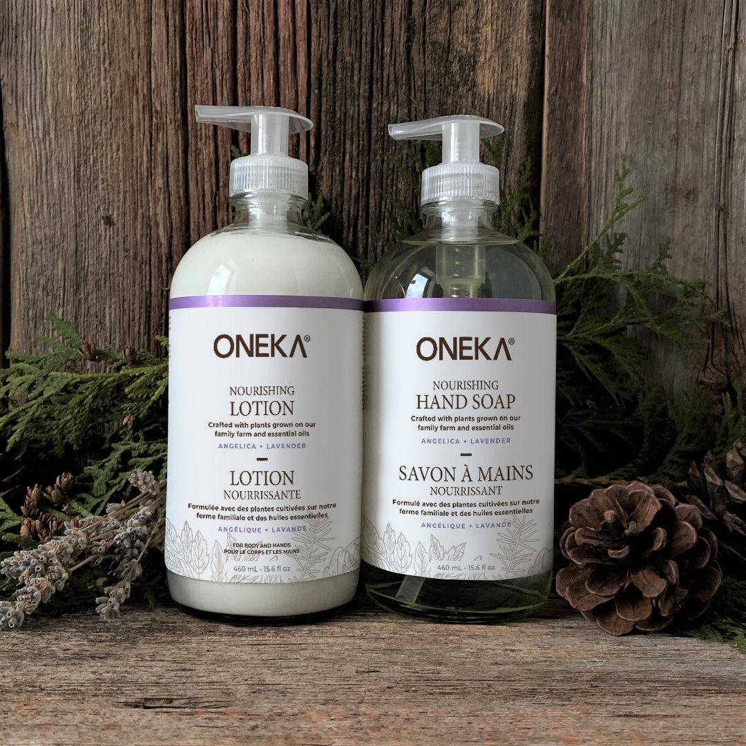 Angelica & Lavender Nourishing Lotion and Hand Soap Ritual