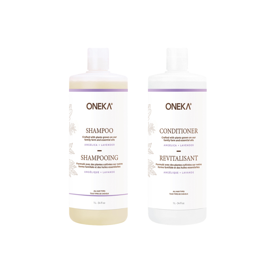 Hair Care Duo – Angelica & Lavender 1L
