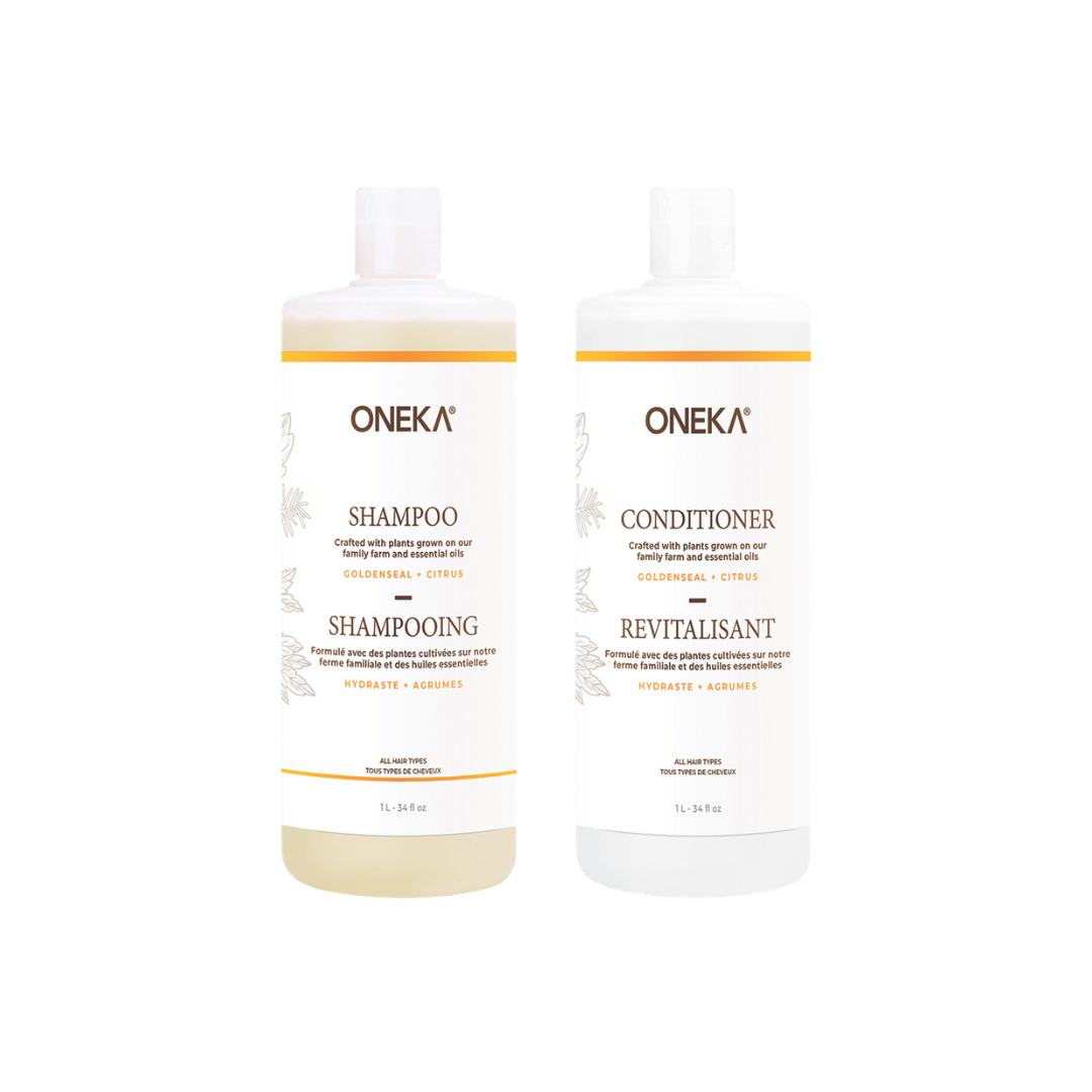 Hair Care Duo – Goldenseal & Citrus 1L
