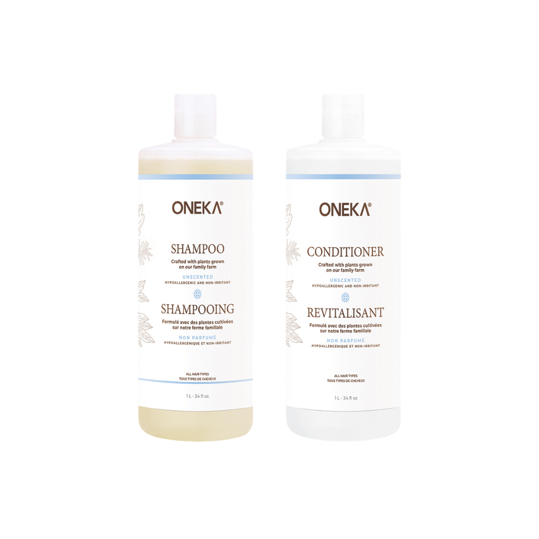 Unscented Hair Care Duo 1L
