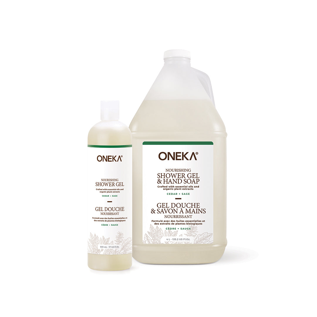 Cedar &amp; Sage Shower Gel Refill Duo