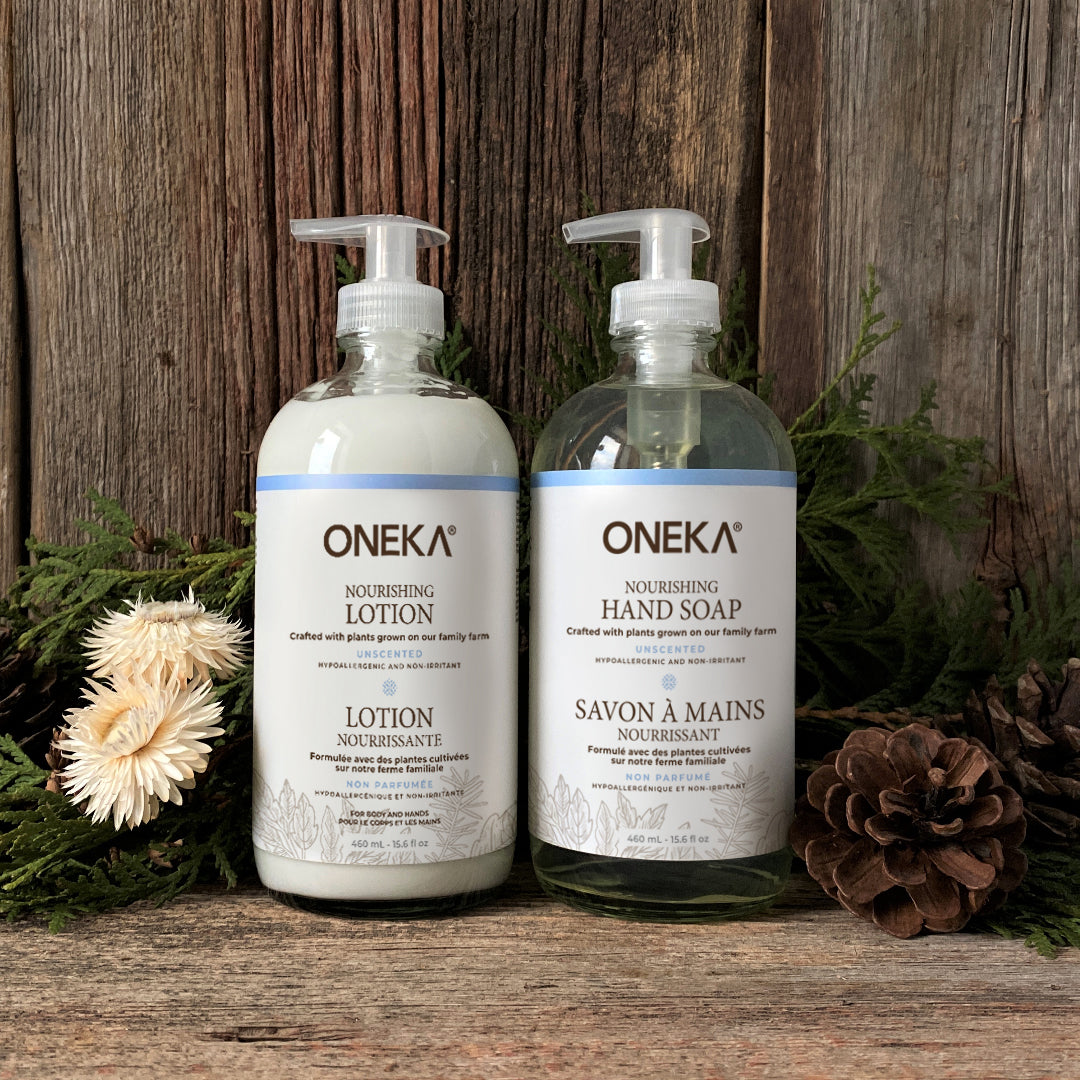 Duo Lotion pour le corps et Savon pour les mains Non Parfumé