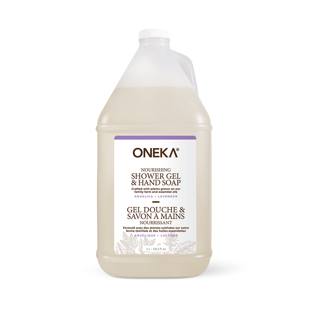 Angelica &amp; Lavender Shower Gel and Hand Soap 4L Refill