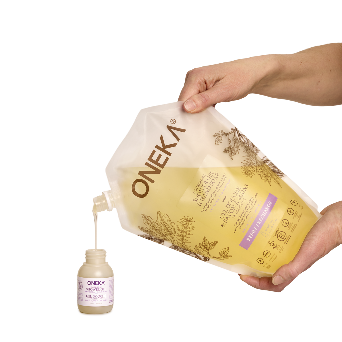 Angelica & Lavender Shower Gel 75 ml