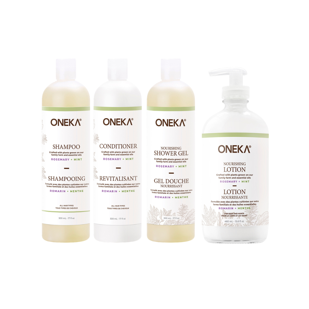Rosemary & Mint Head-to-Toe Care Bundle