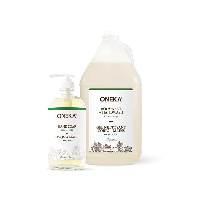 Cedar &amp; Sage Hand Soap Refill Duo