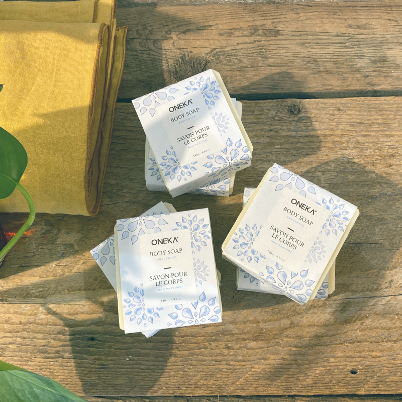 Savon Non Parfumé - Caisses (avec étiquette)